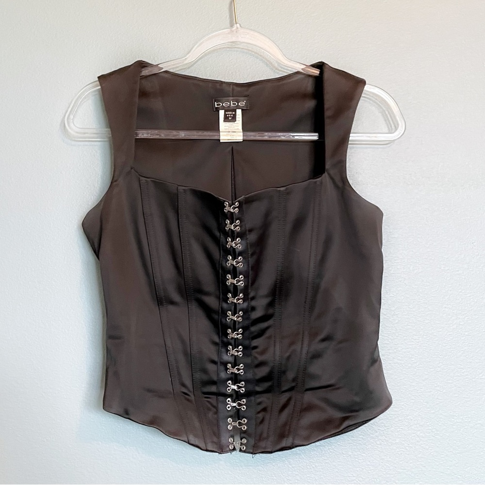 Bebe | Vintage 90s Corset Black Size Medium